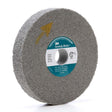 3M XL-WL Scotch-Brite EXL Deburring Convolute Wheel, 8S Fine, Silicon Carbide, 6 in x 1/2 in x 1 in (7000136514) (4 Pack)