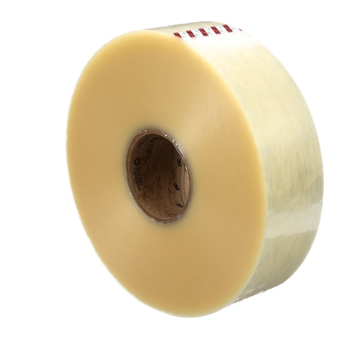3M 371 Scotch Box Sealing Tape, Polypropylene, Hot Melt Adhesive, Clear, 72 mm x 914 m (7000136741) (4 Pack) - 2