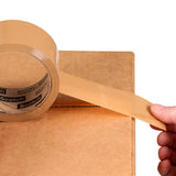 3M 371 Scotch Box Sealing Tape, Tan, 48 mm x 914 m (7000136745) (288 Pack) - 7