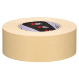 3M 501+ Specialty High Temperature Masking Tape Tan 48 mm x 55 m 7.3 mil (7000138488) (24 Pack) - 4