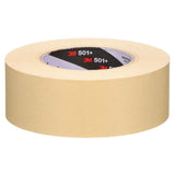 3M 7000138488 Specialty High Temperature Masking Tape 501+ Tan 48 mm x 55 m 7.3 mil (24 Pack) - 4