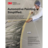 3M 7000138488 Specialty High Temperature Masking Tape 501+ Tan 48 mm x 55 m 7.3 mil (24 Pack) - 7