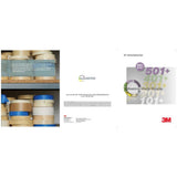 3M 501+ Specialty High Temperature Masking Tape Tan 48 mm x 55 m 7.3 mil (7000138488) (24 Pack) - 10