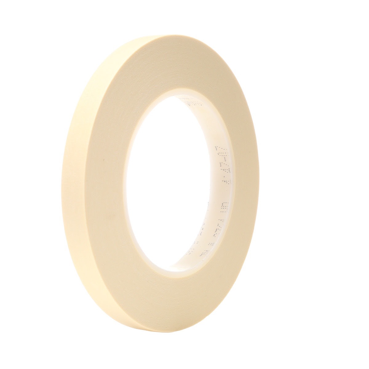 3M 2364 Performance Masking Tape, Tan, 12 mm x 55 m, 6.5 mil, Plastic Core (7000142982) (144 Pack)