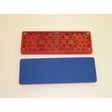 3M 28660 Stikit Sheet Pad Back-up Pad, PSA, Medium Density, Red Foam, 2-3/4 in x 7-3/4 in x 1/2 in (7000144115) (5 Pack)