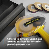 3M 924 Scotch ATG Adhesive Transfer Tape, Clear, 3/4 in x 60 yd, 2 mil (7000144694) (12 Pack) - 6