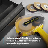 3M 924 Scotch ATG Adhesive Transfer Tape, Clear, 2 mil, 1/4 in x 60 yd (7000144701) (12 Pack) - 9