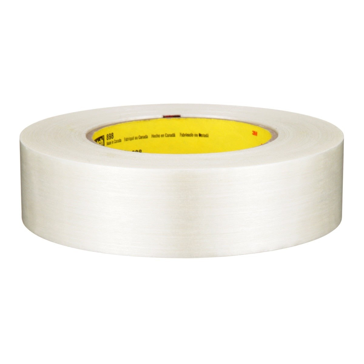 3M 898 Scotch Filament Tape, Clear, 36 mm x 55 m, 6.6 mil (7000144703) (24 Pack) - 4