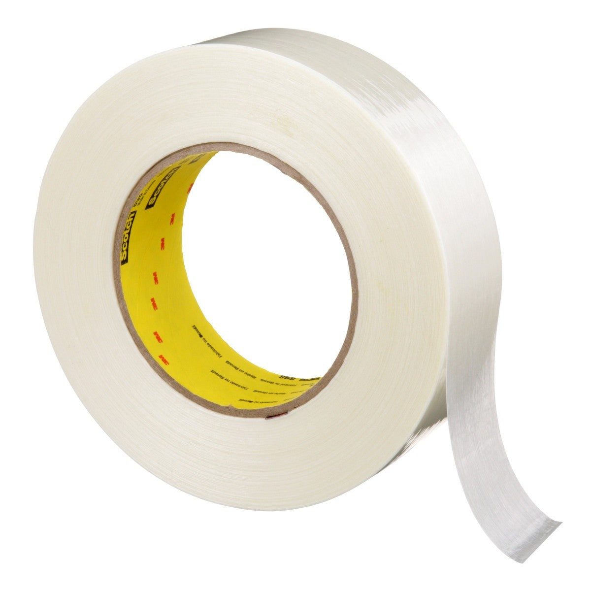 3M 898 Scotch Filament Tape, Clear, 36 mm x 55 m, 6.6 mil (7000144703) (24 Pack) - 5