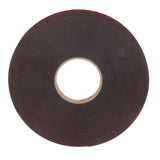 3M 5952 VHB Tape Double-Sided Acrylic Foam Mounting Tape, 3/4 in x 36 yd, 45 mil, Black (7000144712) - 7