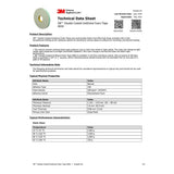 3M 7000144895 Double Coated Urethane Foam Tape 4026 Natural 62 mil (1000 Pack) - 2