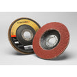 3M 967A Cubitron II Flap Disc, 80+, T29, 4-1/2 in x 7/8 in (7000148189) (10 Pack)