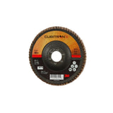 3M 967A Cubitron II Flap Disc, T29, Precision Shaped Ceramic 40 Plus Grit, 5 in x 7/8 in (7000148197) (10 Pack) - 4