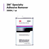 3M Specialty Adhesive Remover, Solvent Based, Transparent, 1 qt (38984) (7000148209) (6 Pack) - 3