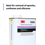 3M Specialty Adhesive Remover, Solvent Based, Transparent, 1 qt (38984) (7000148209) (6 Pack) - 4