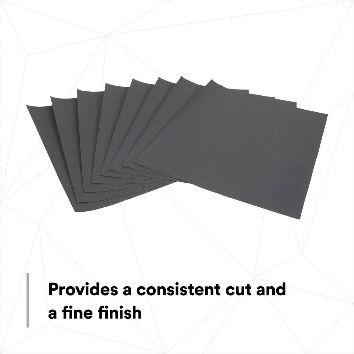3M 413Q 02004 Wet/Dry Abrasive Sheet, 320 Grit, 9 in x 11 in (7000148222) (250 Pack) - 10
