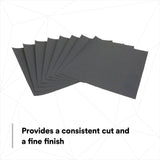 3M 413Q 02004 Wet/Dry Abrasive Sheet, 320 Grit, 9 in x 11 in (7000148222) (250 Pack) - 10