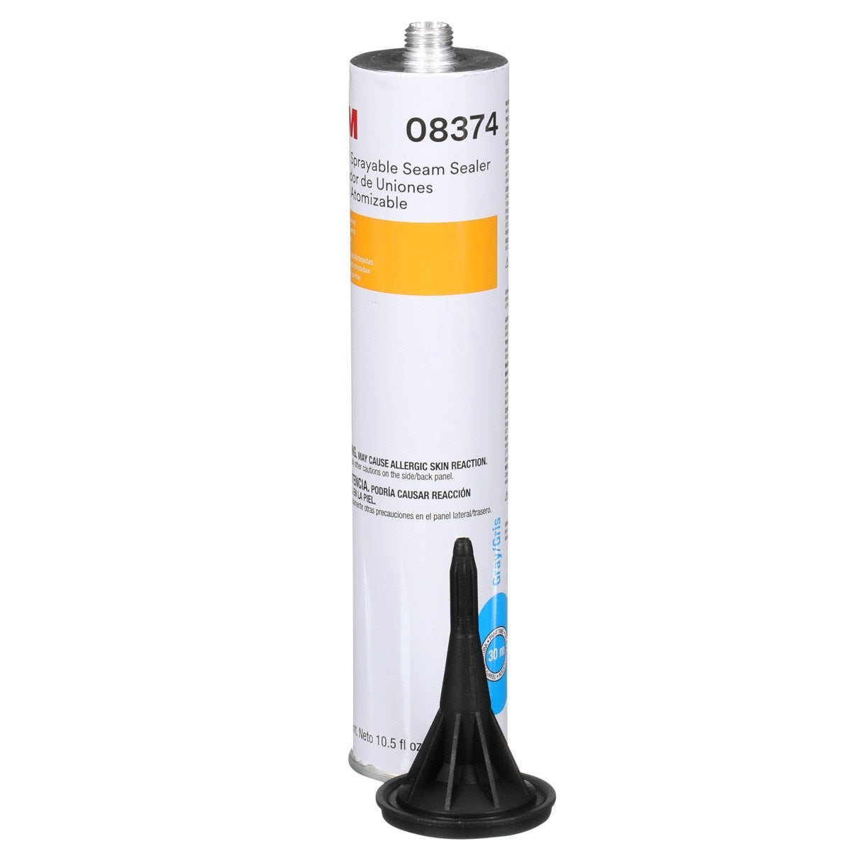 3M 08374 MSP Sprayable Seam Sealer, Gray, 10.5 FL OZ Cartridge (7000148239) (6 Pack) - 5