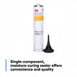 3M 08374 MSP Sprayable Seam Sealer, Gray, 10.5 FL OZ Cartridge (7000148239) (6 Pack) - 6