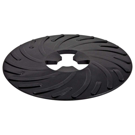 3M 7000148244 Disc Pad Face Plate Ribbed 9 in Hard Black for Fiber Discs (10 Pack)