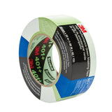 3M 401+ Scotch High Performance Green Masking Tape, Superior Adhesion, Clean Removal, Paint Bleed Resistant, Green, 48 mm x 55 m (401+ IW) (7000148424) (12 Pack)