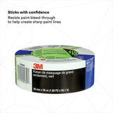 3M 401+ Scotch High Performance Green Masking Tape, Superior Adhesion, Clean Removal, Paint Bleed Resistant, Green, 48 mm x 55 m (401+ IW) (7000148424) (12 Pack) - 5