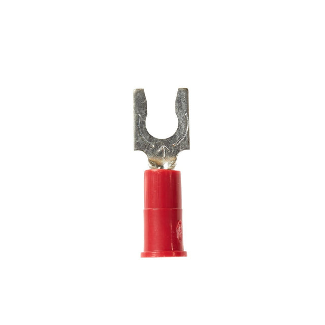 3M MVU18-8FLK Locking Fork Terminal Vinyl Insulated Butted Seam Stud Size 8 (7000148828) (1000 Pack)