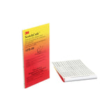3M ScotchCode Pre-Printed Wire Marker Book Black Print on White Background (SPB-08) (7000148836) (5 Pack) - 2