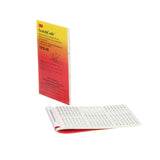 3M ScotchCode Pre-Printed Wire Marker Book Black Print on White Background (SPB-08) (7000148836) (5 Pack) - 4