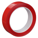 3M 850 Polyester Film Tape, Red, 1/2 in x 72 yd, 1.9 mil (7010048674) (72 Pack) - 2