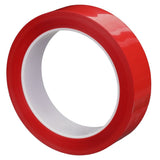 3M 850 Polyester Film Tape, Red, 1/2 in x 72 yd, 1.9 mil (7010048674) (72 Pack) - 3