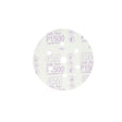 3M 260L 01133 Hookit Red Finishing Film Dust Free Abrasive Disc, P1500, Red, 6 in, 7 Hole (7010290267) (100 Pack)