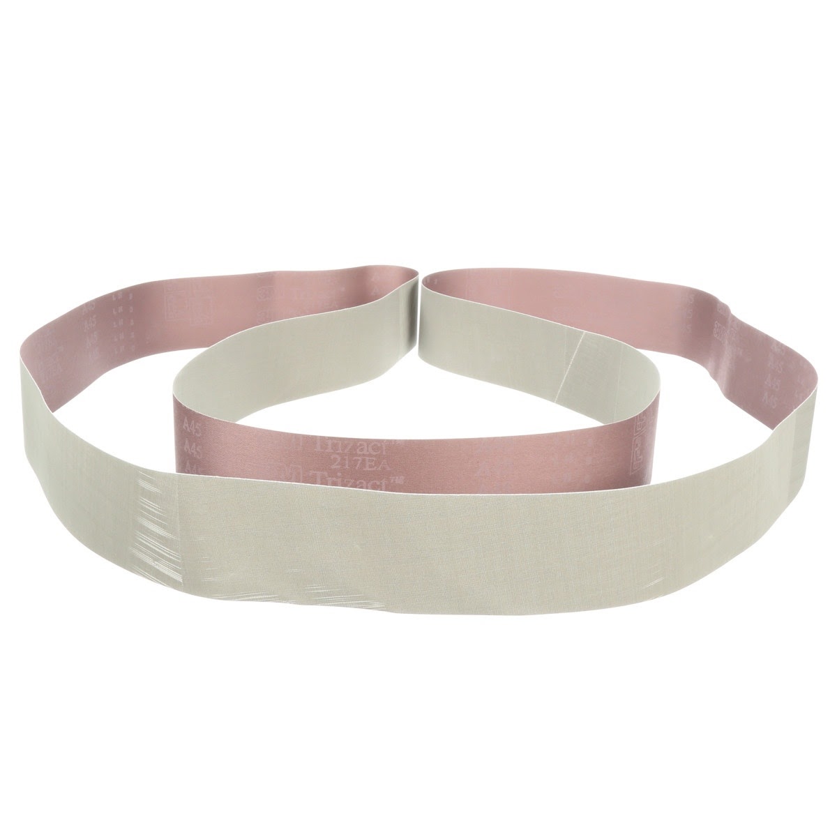 3M 217EA Trizact Cloth Belt, A45 JE-weight, 1 in x 60 in, Film-lok, Full-flex (7010292221) (200 Pack)