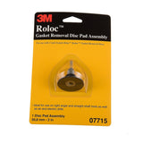 3M 07716 Roloc Gasket Removal Disc Pad Assembly TR, 3 in (7010292407) (5 Pack) - 2