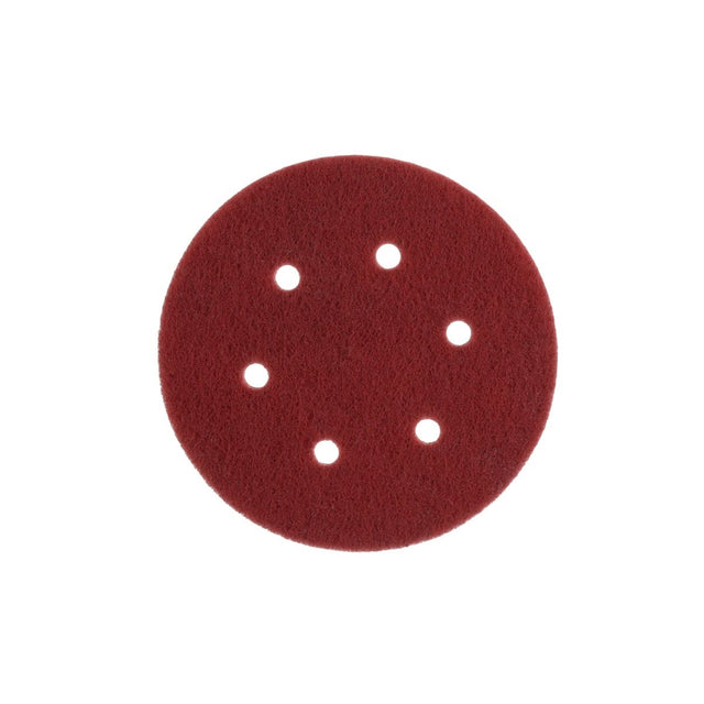 3M 7447 PRO Scotch-Brite Hookit Surface Conditioning Disc, Aluminum Oxide Very Fine, Maroon, 6 in x NH 6 HL (7010292688) (40 Pack)