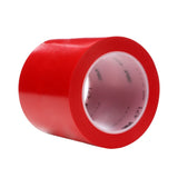 3M 471 471 IW Vinyl Tape, Red, 4 in x 36 yd, 5.2 mil, Individually Wrapped Conveniently Packaged (7010292804) (8 Pack) - 4