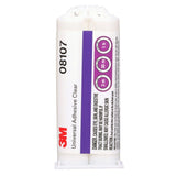 3M 08107 Universal Adhesive, Clear, 47.3 mL Cartridge (7010294717) (6 Pack)