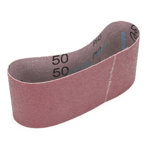 3M 340D Cloth Belt, 50 X-weight, 3 in x 18 in, Fabri-lok, Single-flex (7010294780) (25 Pack)