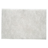 3M HP-HP 7445 Scotch-Brite Light Cleansing Hand Pad, Super Fine, White, 6 in x 9 in, for vinyl, porcelain, plastic, metal (7010294912) (3200 Pack)