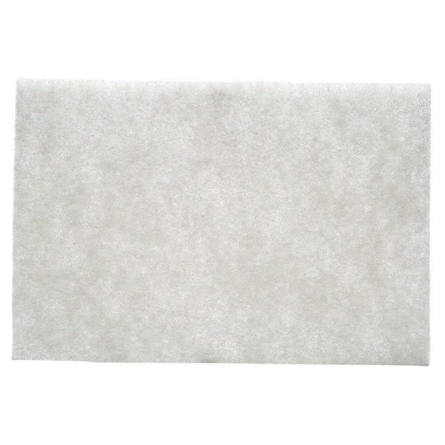 3M HP-HP 7445 Scotch-Brite Light Cleansing Hand Pad, Super Fine, White, 6 in x 9 in, for vinyl, porcelain, plastic, metal (7010294912) (3200 Pack)