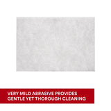 3M HP-HP 7445 Scotch-Brite Light Cleansing Hand Pad, Super Fine, White, 6 in x 9 in, for vinyl, porcelain, plastic, metal (7010294912) (3200 Pack) - 3