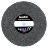 3M DP-UW Scotch-Brite Deburr & Finish PRO Unitized Wheel, 6C Medium+, 5 in x 1/2 in x 1/4 in (7010295273) (5 Pack)