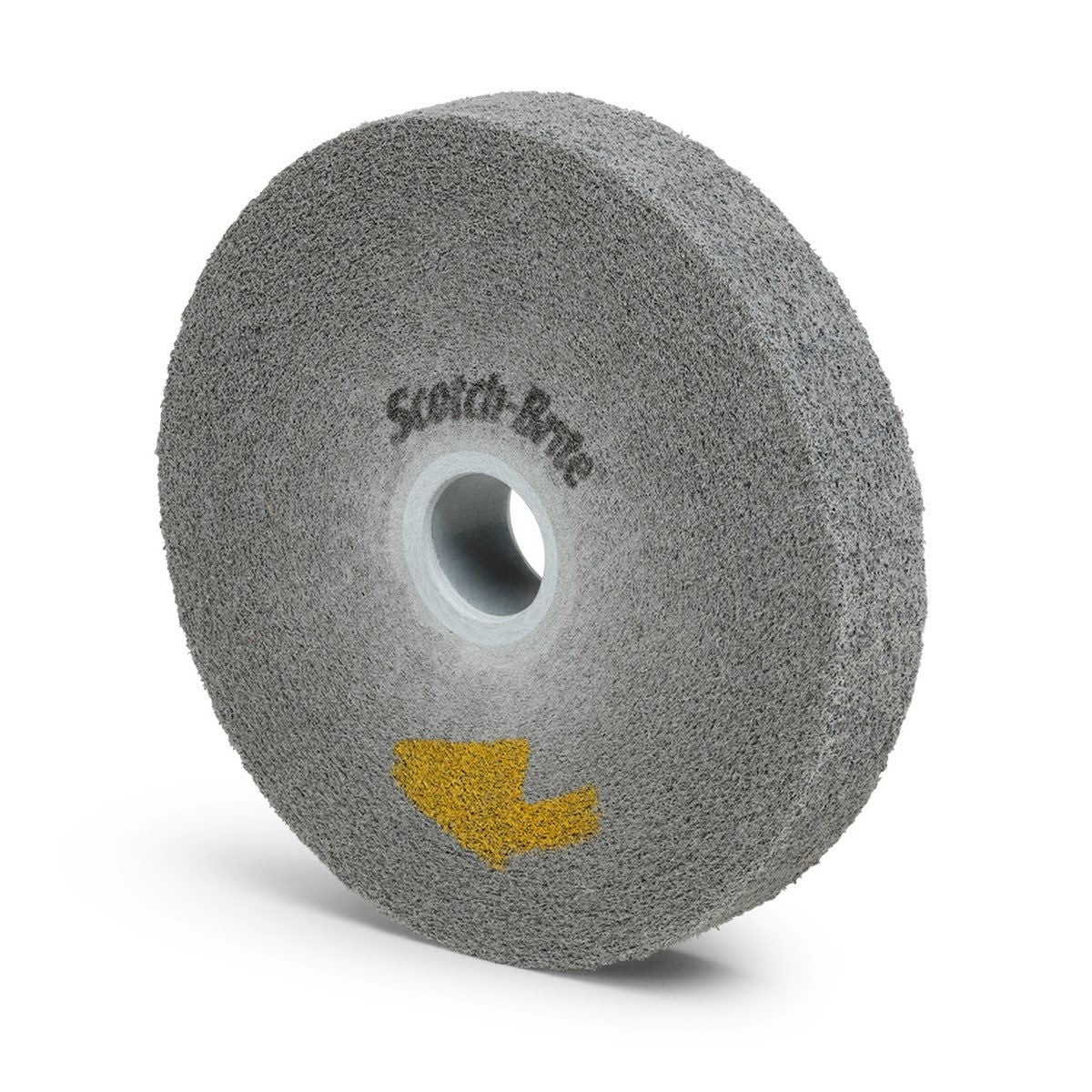 3M EP-WL Scotch-Brite EXL Pro Deburring Convolute Wheel, 9S Fine, Gray, 6 in x 2 in x 1 in Center Hole (7010295278) (2 Pack)