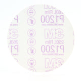 3M 260L 83678 Stikit Finishing Film Abrasive Disc, PSA, Aluminum Oxide P600, White, 5 in (7010298821) (4 Pack) - 3