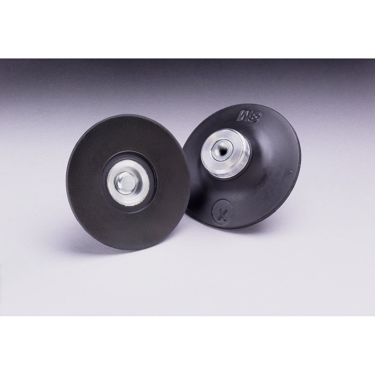 3M 77737 Roloc Disc Pad TS and TSM, Extra Hard, Black, 3 in, 1/4-20 Internal (7010299209) (5 Pack)