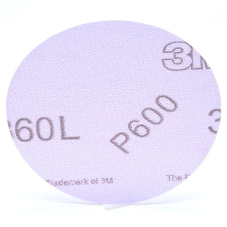 3M 360L Hookit Film Disc, P600, 5 in x NH, D/F 5HL, Die 500FH (7010299936) (500 Pack)