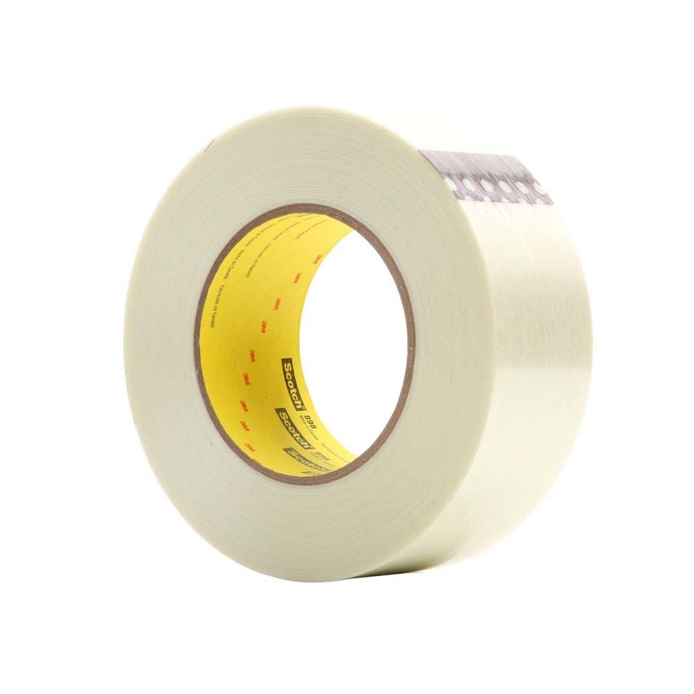 3M 7010300522 Scotch Filament Tape 898, Clear, 48 mm x 55 m, 6.6 mil - 2