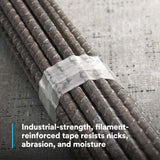 3M 7010300522 Scotch Filament Tape 898, Clear, 48 mm x 55 m, 6.6 mil - 6