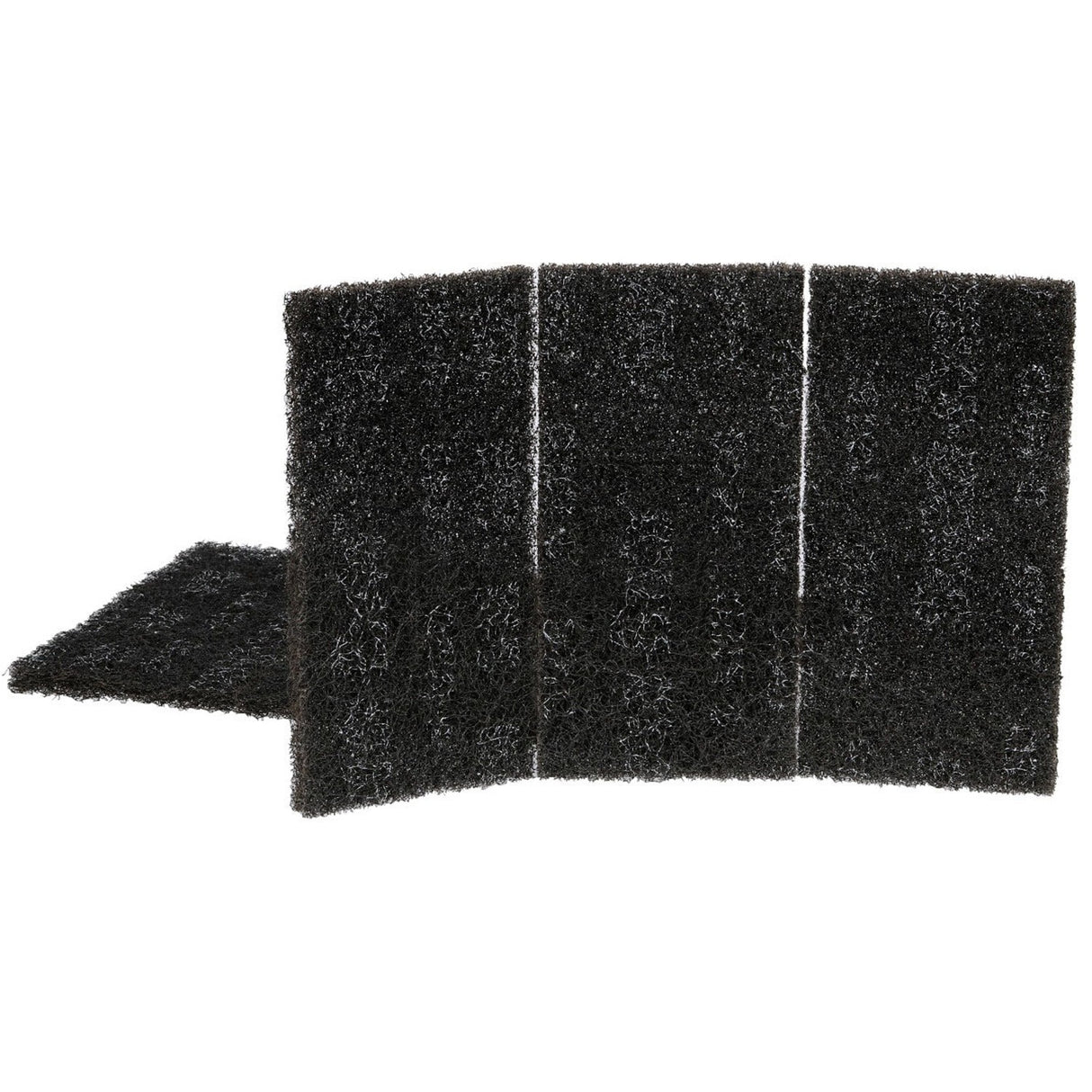3M 7446 Scotch-Brite Blending Hand Pad, SiC Medium, Gray, 3-1/2 in x 7 in (7010300875) (800 Pack) - 4