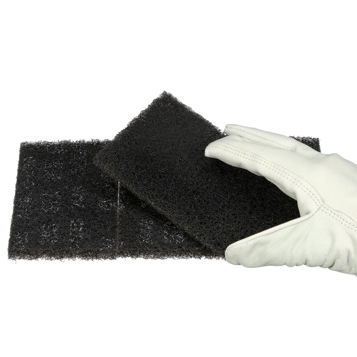 3M 7446 Scotch-Brite Blending Hand Pad, SiC Medium, Gray, 3-1/2 in x 7 in (7010300875) (800 Pack) - 5